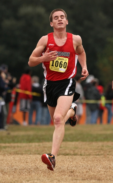 2009 CIF XC Boys D3-089.JPG - 2009 California CIF Cross Country Championships, Woodward Park, Fresno, California